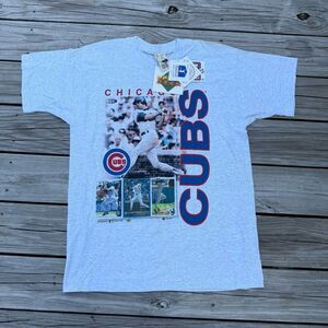 Vintage Chicago Cubs 90s Sandberg Short Sleeve T Tee Shirt